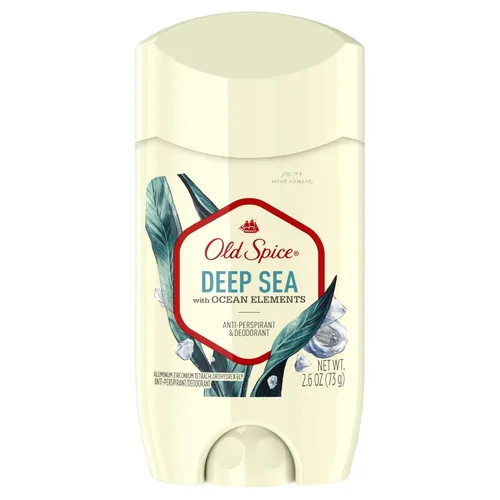 Vista 2 de Old Spice Fresher Collection Deep Sea - Desodorante sólido invisible (paquete de 4)