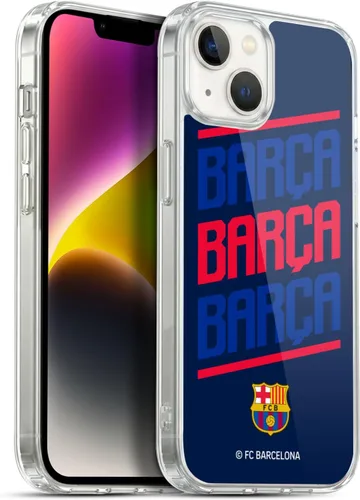 Vista 66 de Head Case Designs Funda de gel suave con licencia oficial del FC Barcelona Barca Crest Graphics [protección de grado militar] compatible con Apple