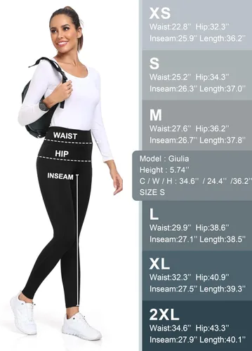 Vista 7 de MoFiz Leggings con forro polar para mujer, pantalones deportivos de invierno con aislamiento térmico, resistentes al agua, pantalones de senderismo