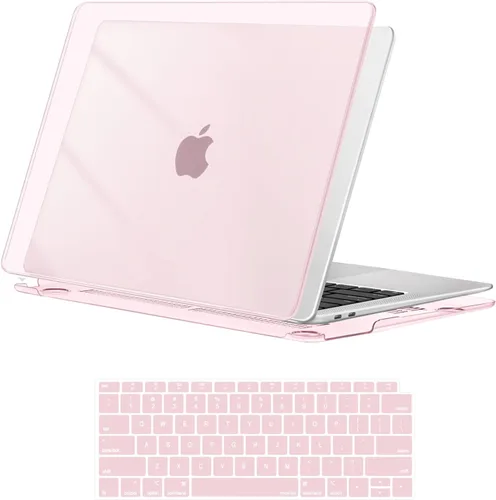 Vista 31 de MOSISO Compatible with MacBook Air 13 inch Case M1 2021 2020 2019 2018 azul (Airy Blue)