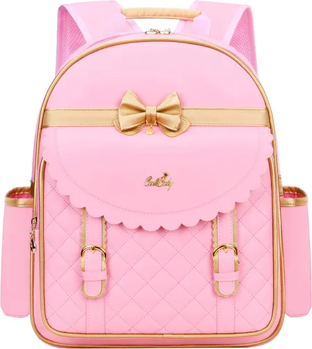 Vista 9 de Mochila impermeable de PU para niños de la escuela primaria