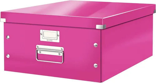 Vista 7 de Leitz Caja de almacenamiento A5, gama Click and Store 60430001 - Pequeña caja organizadora negra A4 Negro