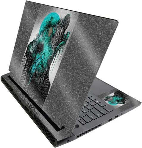 Vista 114 de MightySkins - Skin brillante con purpurina para Alienware M17 R3 (2020) y M17 R4 (2021) - Diversión de los años 90 Acabado duradero con purpurina