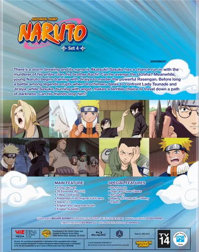 Vista 2 de Naruto Set 4 (BD) Blu-ray