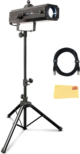 Vista 2 de CHAUVET DJ Paquete 4BAR Quad ILS con 2 cables DMX y paño de pulido Austin Bazaar