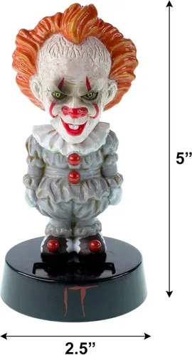 Vista 2 de Wondapop 'It' Pennywise el payaso bailarín solar 3.75" Bobblehead