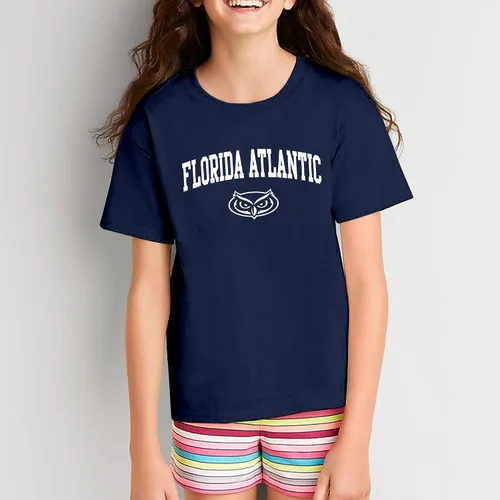 Vista 180 de NCAA Arch Logo, camiseta juvenil color del equipo, universidad - universidad
