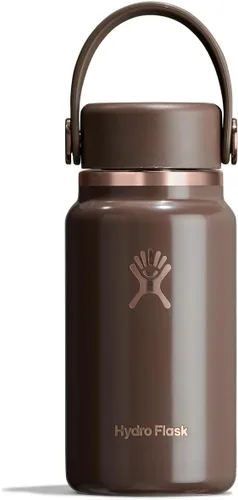 Vista 14 de Hydro Flask Micro Bottle - Mini frasco aislado a prueba de fugas para bolso o bolsillo en 6.7 onzas, verde agave