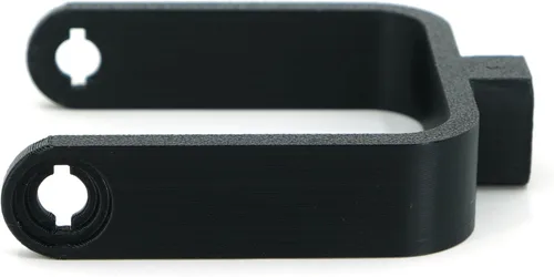 Vista 6 de Soporte de micrófono para Elgato Wave 3 – Adaptador de brazo de pluma con roscas de 3/8"-16, soporte en U de repuesto resistente, soporte impreso 3D