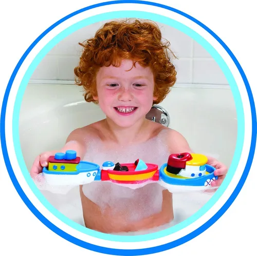 Vista 3 de ALEX Toys lanchas magnéticas ¡Al agua patos! para la bañera.