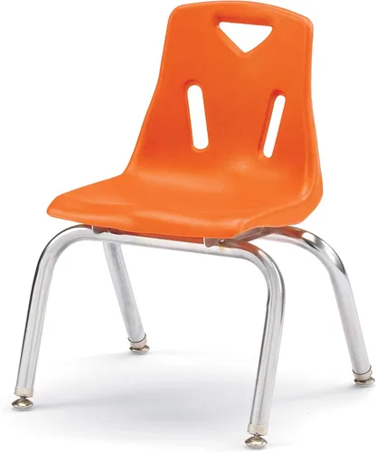 Vista 19 de Berries silla apilable con patas cromadas
