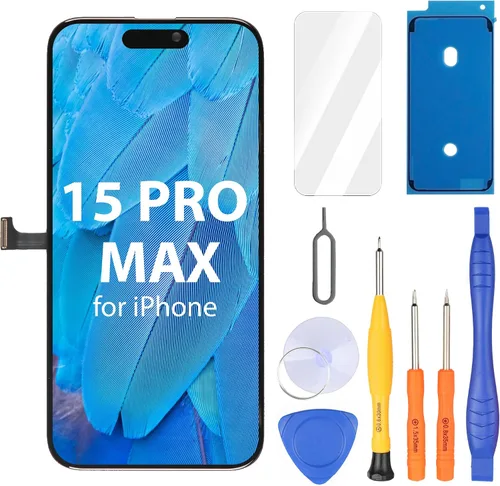 Vista 12 de Ayake Reemplazo de pantalla para iPhone 14 Plus, pantalla LCD FHD de 6.7 pulgadas y digitalizador táctil True Tone con Face ID programable