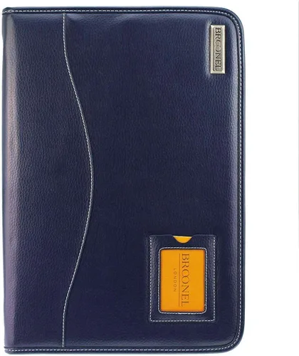 Vista 5 de Serie Contour - Funda protectora de piel resistente azul - Compatible con portátil CHUWI CoreBook XPro de 15,6