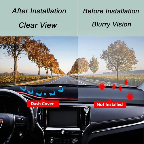 Vista 3 de Cubierta de tapete para salpicadero, consola central interior personalizada compatible con Chevy Trax SUV 2017, 2018, 2019, 2020, 2021, 2022