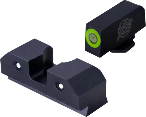 Vista 7 de XS SIGHTS R3D Tritium Night Sight para Glocks Gen 1-5 y Tauro, tritio delantero y trasero que brilla en la oscuridad para aplicaciones tácticas