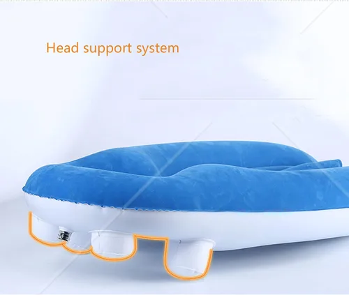 Vista 4 de Face Down Pillow After Eye Surgery Inflatable Retina Lying Pillow Breathable Durable Soft Head/Shoulder After Eye Surgery Pillows for Post