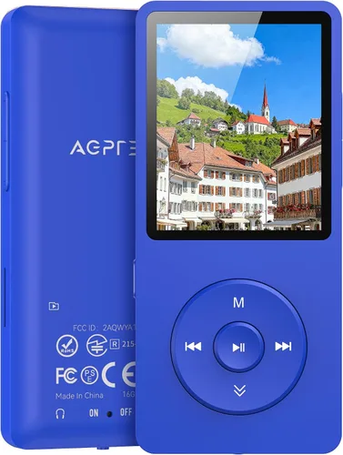 Vista 12 de Reproductor de música MP3 AGPtek – A02 Sonido sin pérdidas, soporta hasta 128 GB