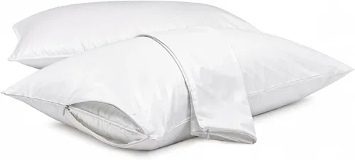 Vista 6 de Dependable Industries - Paquete de 4 protectores de almohada de vinilo