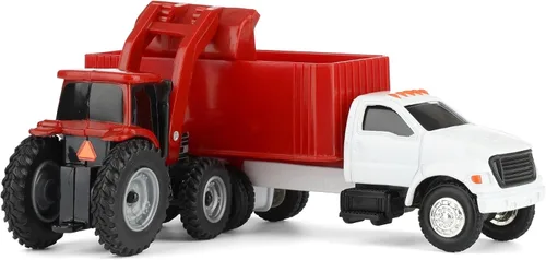 Vista 4 de ERTL 1/64 Collect N Play Case IH Harvest - Juego de 4 piezas ZFN47004