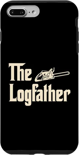 Vista 9 de iPhone 15 The Logfather - Lumberjack - Chainsaw - Logger Woodsman Case