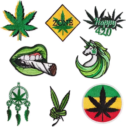 Vista 12 de Surtido de 420 hojas para planchar en apliques bordados, 11