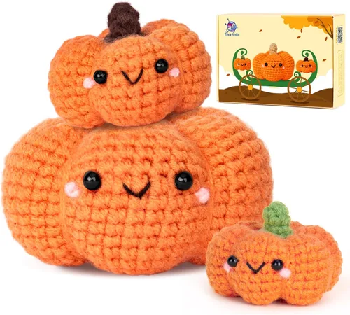 Vista 10 de Kit de ganchillo Crochetta para principiantes, kit de ganchillo para principiantes para adultos con videotutoriales paso a paso, kits de animales
