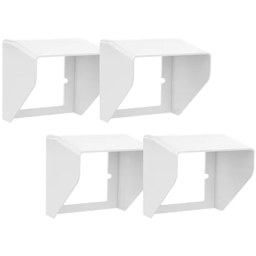 Vista 5 de GANAZONO - Caja de timbre resistente a la intemperie para exteriores de 3.66 x 3.62 x 3.38 pulgadas, fundas protectoras impermeables para control