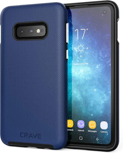 Vista 9 de Crave Dual Guard para Samsung Galaxy S10e Funda, Funda de Doble Capa con Protección a Prueba de Golpes para Samsung Galaxy S10e - Berry