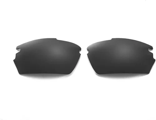 Vista 4 de Walleva - Lentes de repuesto polarizadas de titanio negro para gafas de sol TIFOSI Jet