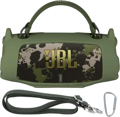 Vista 12 de Estuche de almacenamiento compatible con JBL Charge 6 Altavoz portátil impermeable a prueba de caídas (negro)