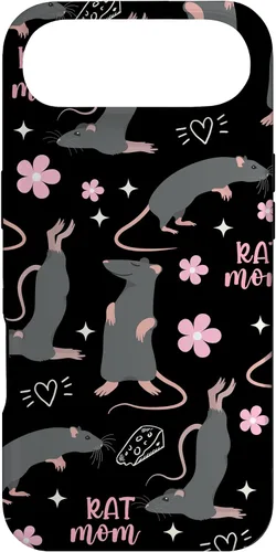Vista 26 de Funda para iPhone 13 Pro Max Rat Mom Cute Rat Owner Keeper Pet Lover