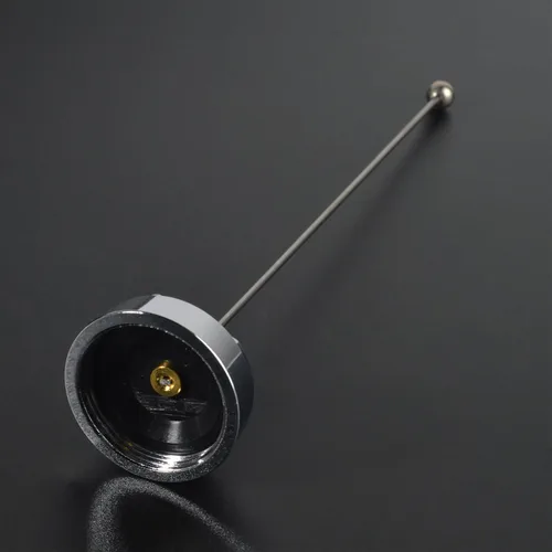 Vista 3 de Kit de antena HYS UHF NMO con cable coaxial RG58 de 13 pies y soporte de montaje de taladro Pretuned 150W NMO antenna kit with 13ft PL259 cable