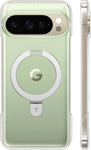 Vista 9 de TORRAS Funda delgada para Google Pixel 10 Pro XL transparente, compatible con MagSafe, marco de borde abierto, funda para teléfono para Pixel 10 Pro