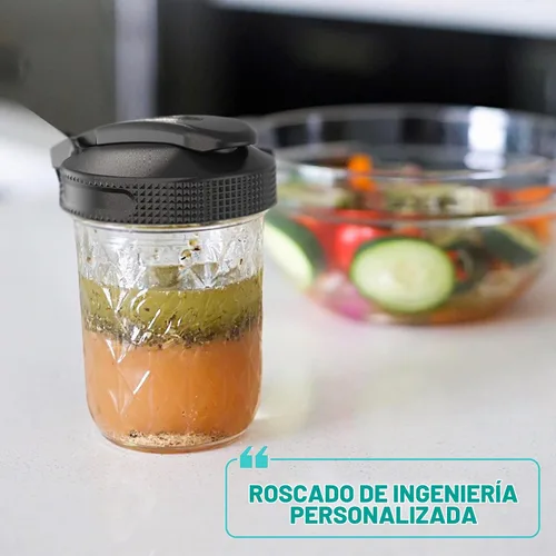 Vista 6 de Masontops Tapas Multi Top con Tapa Abatible para Frascos Mason - Boca Regular y Pequeña - Beber, Verter, Almacenar y Más - A Prueba de Fugas Paquete
