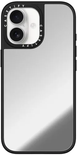 Vista 68 de CASETiFY Funda de espejo para iPhone Air [Reflejante/Compatible con Magsafe / Protección contra caídas de 4.9 pies de grado militar 1X] - Negro