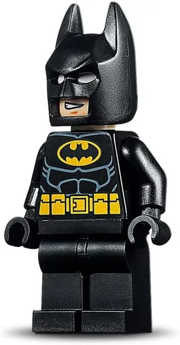 Vista 3 de LEGO Super Heroes DC Batman Minifigura - Batman (con traje negro, capa de murciélago extendida y Bat-a-rang) 76158