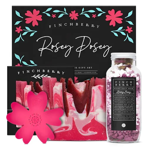 Vista 9 de FinchBerry Set de regalo de 3 piezas – ¡Es un niño! Regalo de baby shower, paquete de atención para la nueva mamá y regalos para mamá por primera