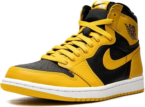 Vista 4 de Nike - Zapatos deportivos unisex para baloncesto, Polen, negro y blanco, 7.5