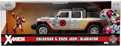 Vista 8 de Jada 33363 - Figura fundida a presión de Gladiador y Coloso 2020 de Marvel X-Men Hollywood Rides Series 1/32