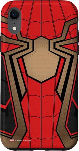 Vista 25 de Marvel Spider-Man No Way Home Spider Suit - Carcasa roja para iPhone 17