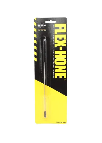 Vista 97 de Brush Research pulidor cilíndrico FLEX-HONE, serie BD, abrasivo de carburo de silicio, 1