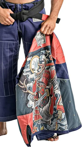 Vista 2 de Ronin Oni Bushi Jiu-Jitsu Kimono Gi - Kimono de artes marciales para entrenamiento BJJ