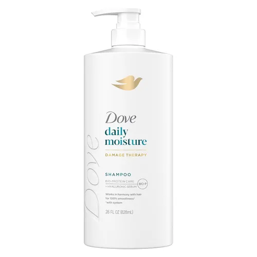 Vista 15 de Dove Daily Moisture Champú para hidratación diaria, 12 oz, 4