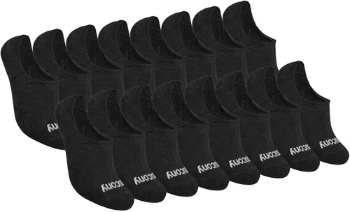 Vista 10 de Saucony 8 pares de calcetines invisibles acolchados para mujer. Armario (8 Pares)