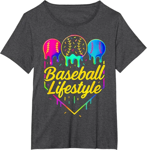 Vista 30 de Baseball Life Style 101 - Camiseta de béisbol para jóvenes