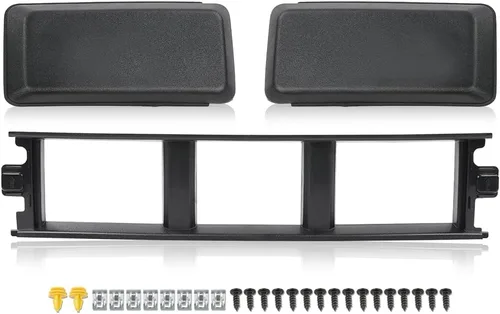 Vista 12 de G-PLUS Rejilla de inserción de panel de remate de billete horizontal inferior para parachoques delantero, compatible con Ford F150 2009 2010 2011