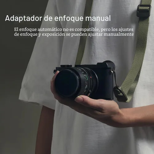 Vista 3 de Urth Adaptador de montaje de lente compatible con Canon EOS a Fujifilm X