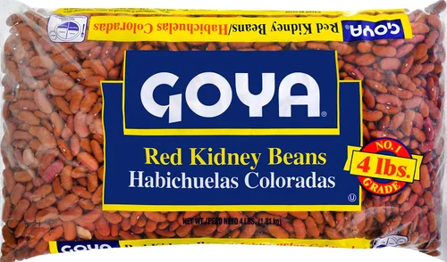 Vista 2 de Goya Foods Frijoles rojos, secos, 4 libras (paquete de 6)