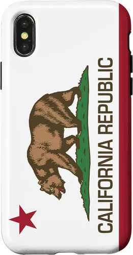 Vista 5 de Funda con la bandera de California para iPhone 17
