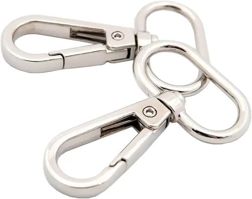 Vista 9 de Cierres giratorios de langosta de 1 pulgada ganchos giratorios 15 clips giratorios de metal de 1 pulgada para puerta de empuje de 1 pulgada